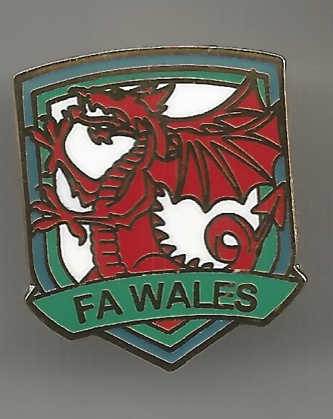 Pin Fussballverband  Wales 2